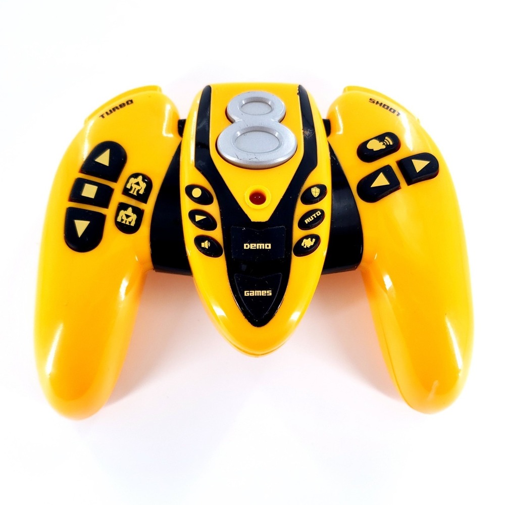 Bossa Nova Prime 8 Gorilla Action RC Robot Remote Control Yellow Tested & Works